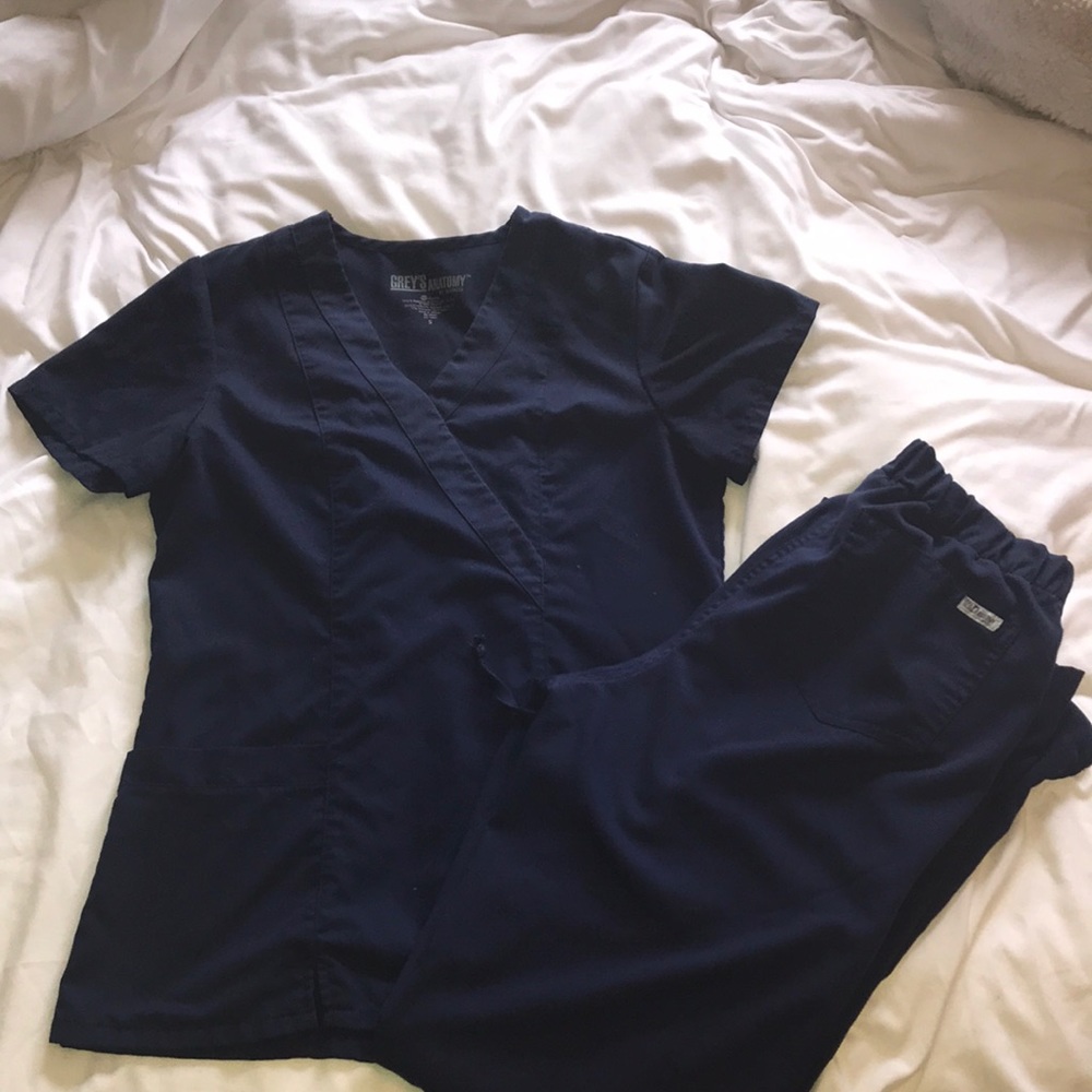 Navy scrubs